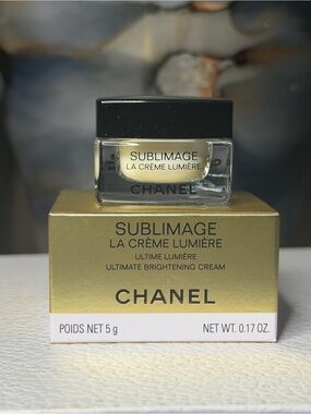 Chanel Sublimage La Crème Lumière Ultimate Brightening Creme 5g/ 0.17 OZ NWB